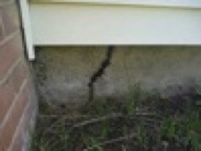 structural damage to foundation